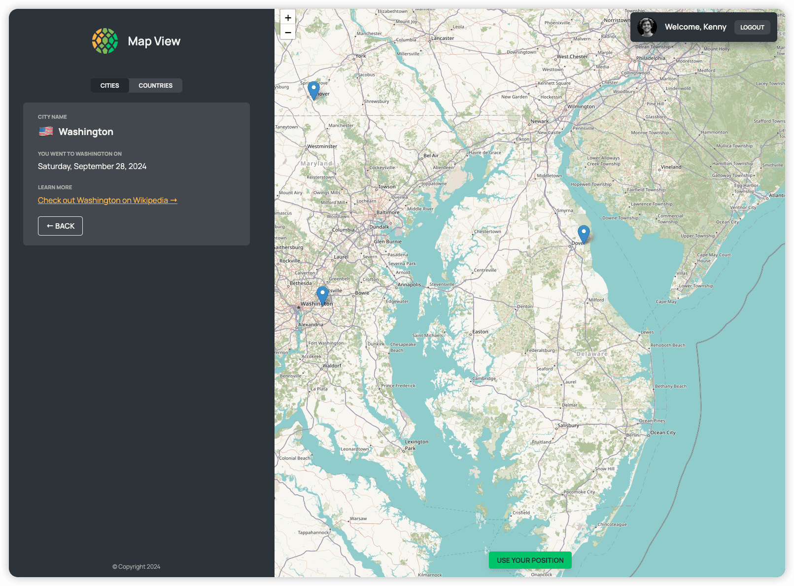 Map View